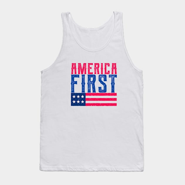 America first Tank Top by TompasCreations